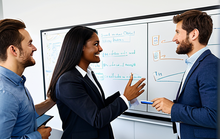 소비자전문기술사 연봉 협상 팁 - Tech Startup Environment**
"A diverse team of professionals collaborating in a modern, open-plan te...