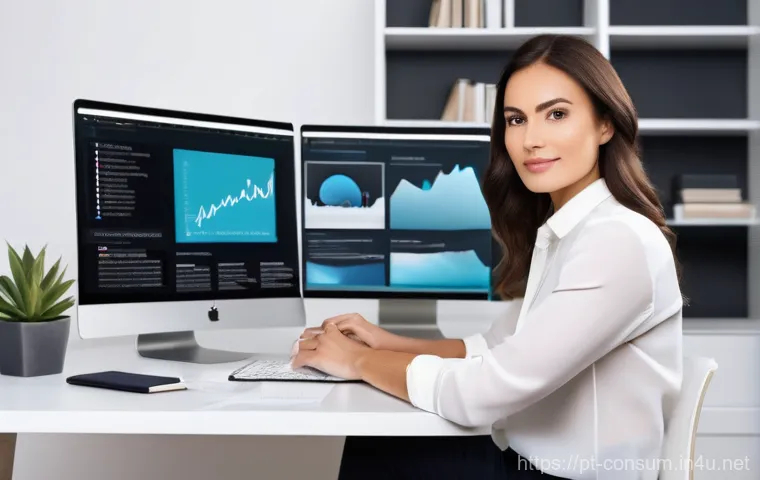 소비자전문기술사 커리어 개발 방법 - **Prompt 1: Aspiring Tech Enthusiast's Discovery**
    A diverse young adult, approximately 20-24 ye...