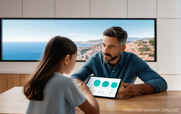 소비자 피해 예방 캠페인 성공 사례 - **Prompt:** A diverse group of Portuguese citizens, ranging from energetic young adults to wise seni...