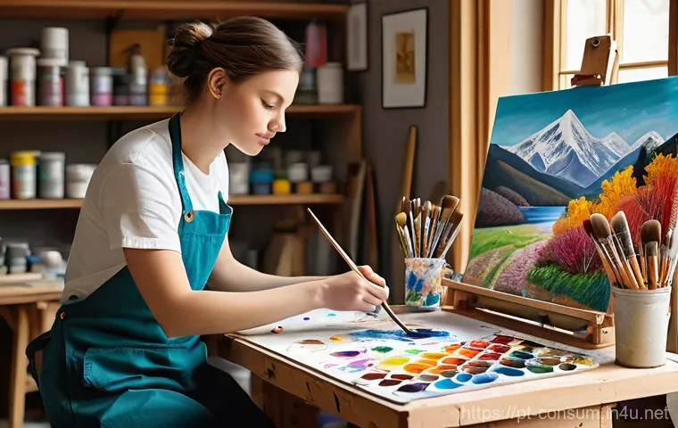 소비자중심 경영 사례와 디지털 혁신 전략 연구와 분석 - Mountain Adventure with Friends**
An exhilarating, wide-angle shot of a diverse group of three frien...