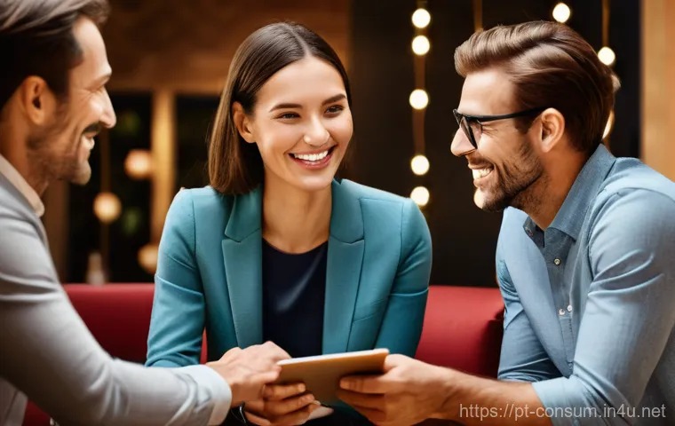 소비자 행동 데이터를 활용한 비즈니스 전략 - **Prompt:** A heartwarming and empathetic scene depicting "Beyond the Clicks: Delving into Emotions ...