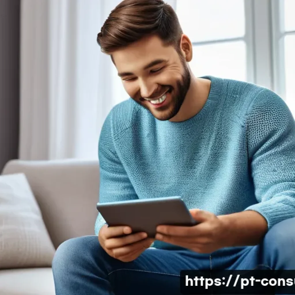 소비자 행동 데이터를 활용한 혁신 모델 - **"The Magic of Perfect Recommendations"**:
A young adult, wearing a comfortable yet stylish out...