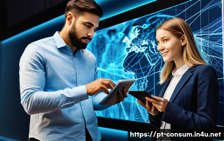 소비자 행동 데이터를 활용한 디지털 혁신 전략 연구와 분석 - **Prompt Title: The Digital Treasure Map Team**
A vibrant, medium-shot image of a diverse group ...