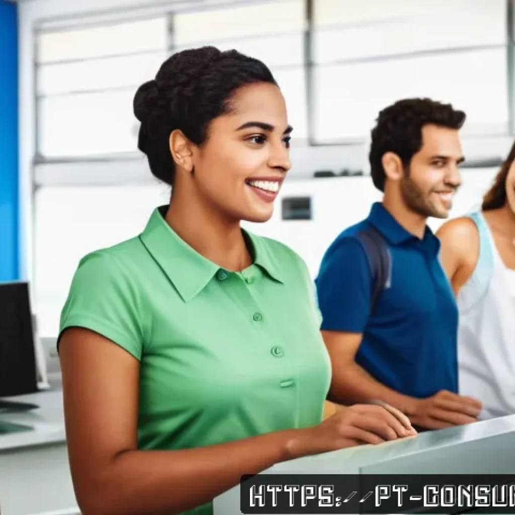 소비자 보호와 관련된 법적 대응과 연구 사례와 분석 - A detailed, realistic scene of a Brazilian consumer service center, showing a diverse group of peopl...